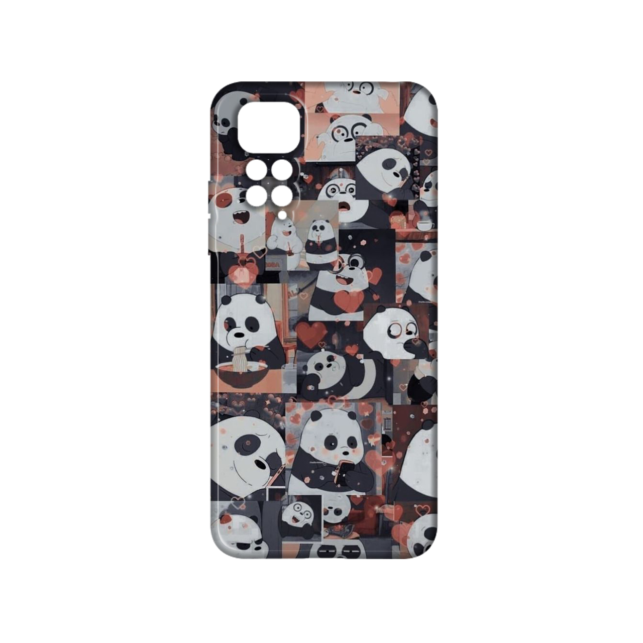 کاور مدل پاندا کد 162 مناسب برای گوشی موبایل شیائومی Redmi Note 11 4G / Note 11s