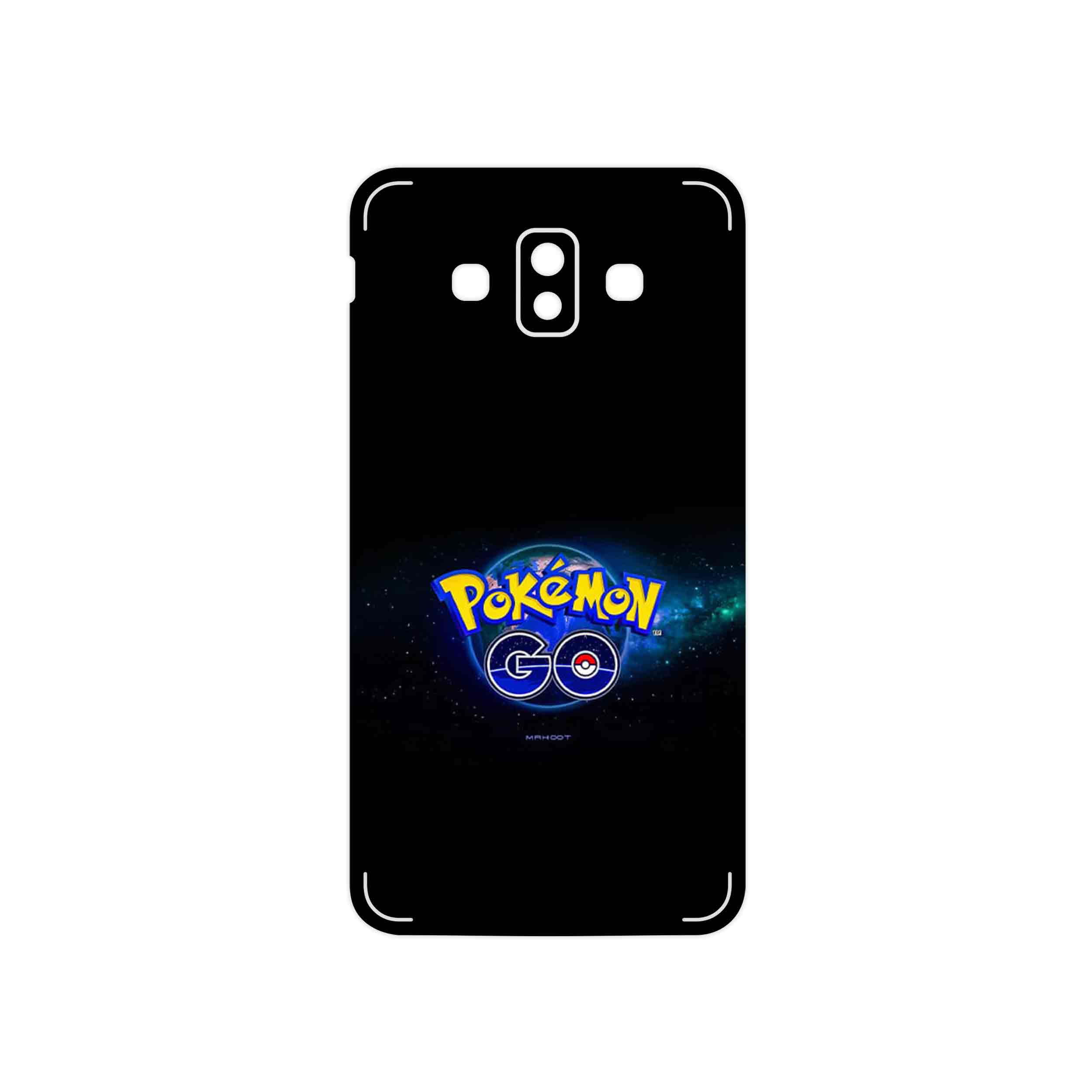 برچسب پوششی ماهوت مدل Pokemon Go Game Series مناسب برای گوشی موبایل سامسونگ Galaxy J7 Duo