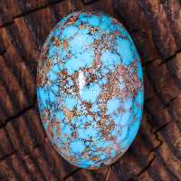 نگین فیروزه شجری کد 12601 - جواهری مشاهیر