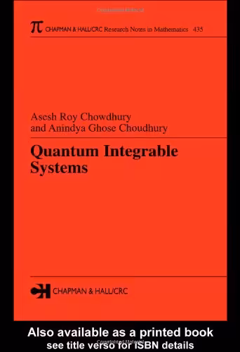 خرید و دانلود نسخه کامل کتاب Quantum Integrable Systems (Research Notes in Mathematics Series) ( CRC Press )