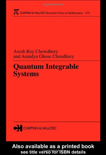 خرید و دانلود نسخه کامل کتاب Quantum Integrable Systems (Research Notes in Mathematics Series) ( CRC Press )