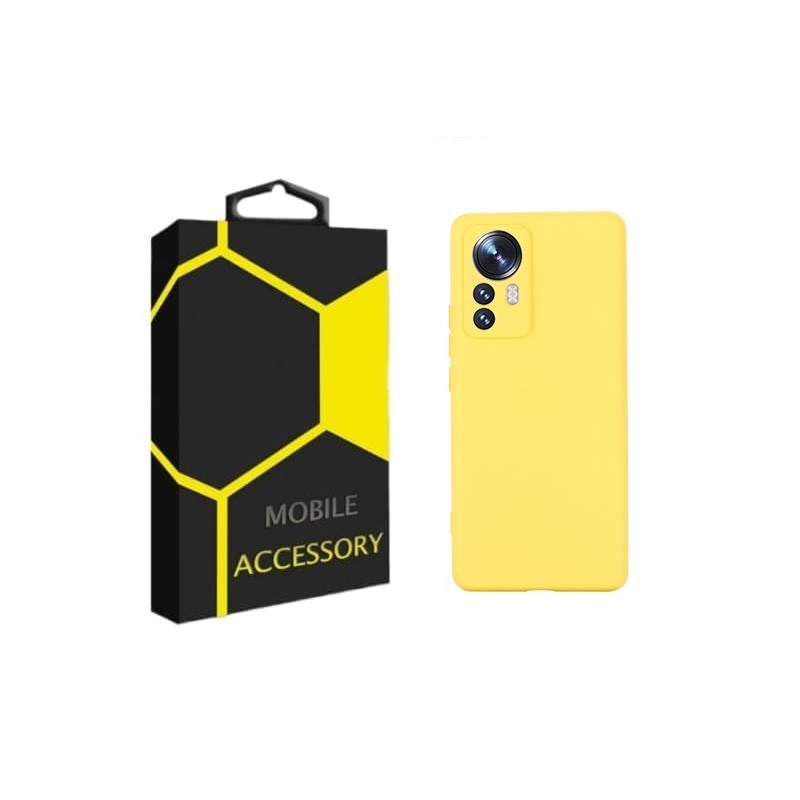 کاور مدل silicon مناسب برای گوشی موبایل شیائومی Mi 12 Pro / 12S Pro 