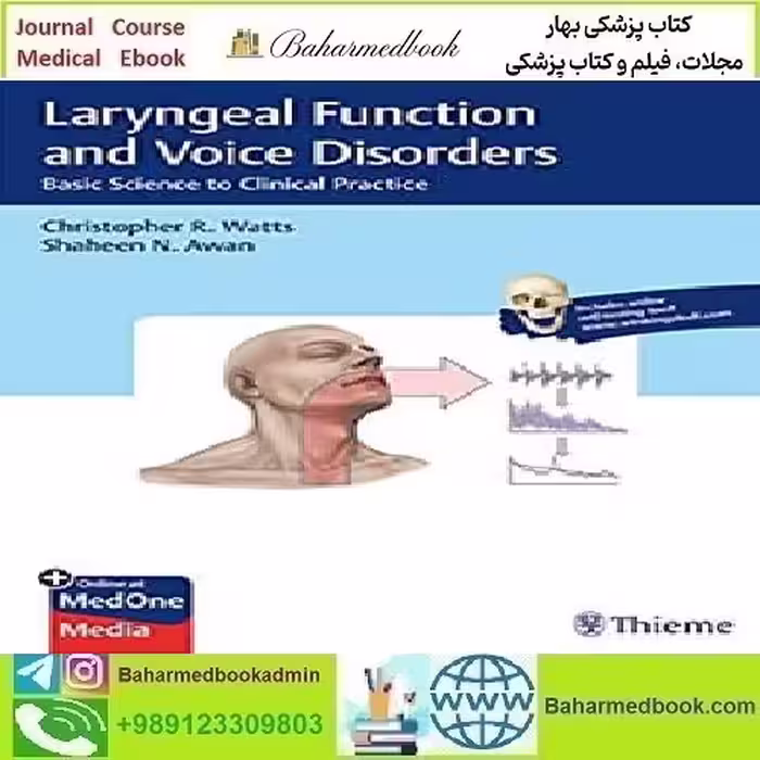 Laryngeal Function and Voice Disorders 2020 TRUE PDF price 1€ - کتاب پزشکی بهار