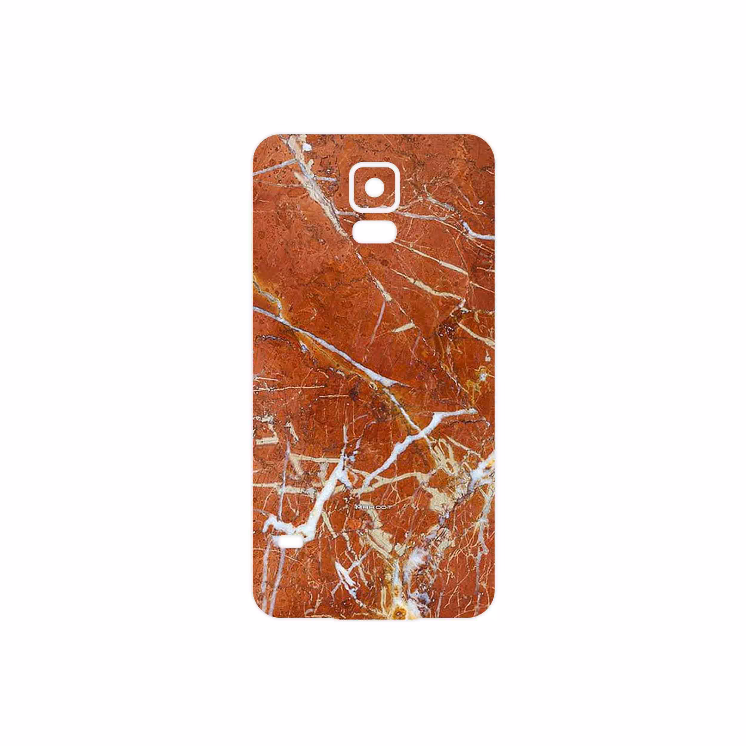 برچسب پوششی ماهوت مدل Red Marble مناسب برای گوشی موبایل سامسونگ Galaxy S5