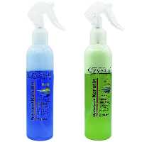 ماسک مو دو فاز کراتینه کریستال مدل Hydrolyzed Keratin حجم 250 میلی لیتر مجموعه 2 عددی