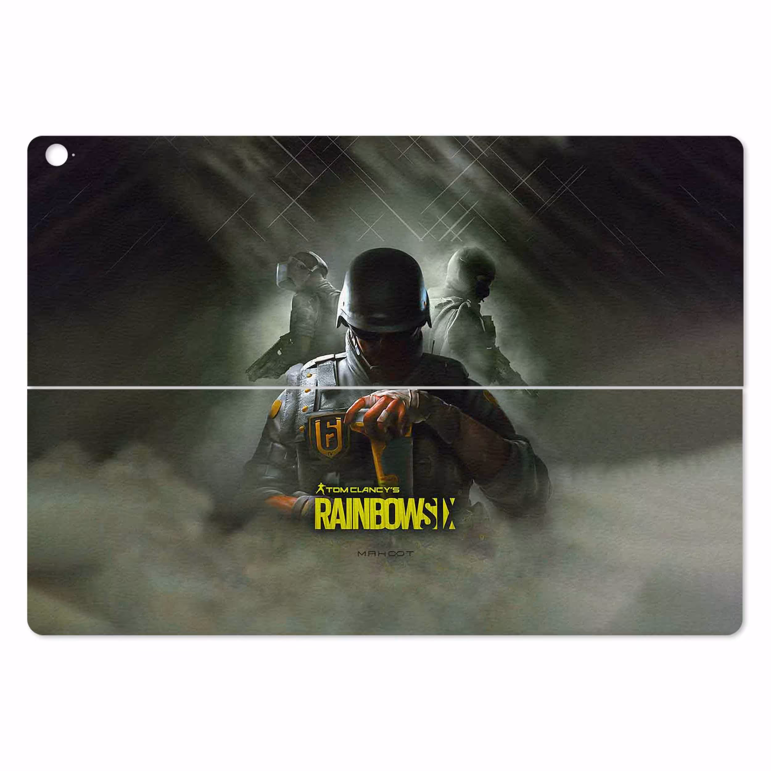 برچسب پوششی ماهوت مدل Rainbow-Six-Game مناسب برای تبلت ایسوس Transformer 3 Pro 2016