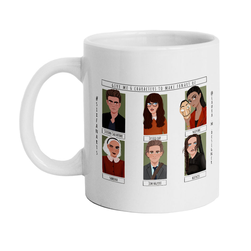 ماگ دارلی طرح کاراکتر فیلم کد M964