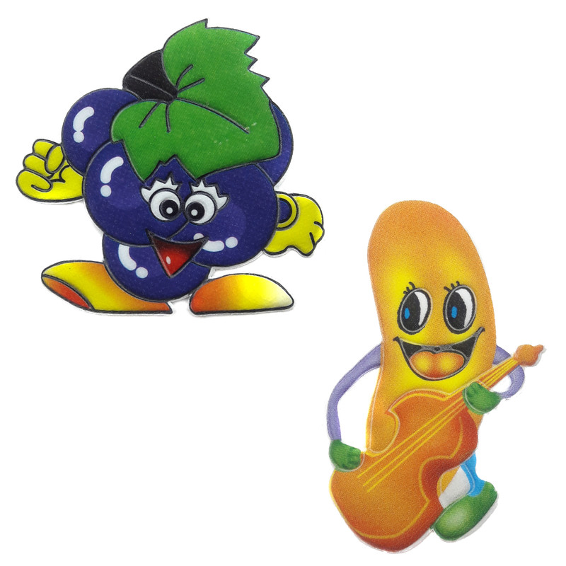 استیکر پارچه و لباس مدل ST61 بسته 2 عددی