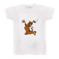 تی شرت بچگانه پرمانه طرح اسکوبی دو کد pmt.3707