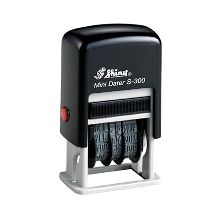 مهر تاریخ زن شاینی مدل  latin S-300