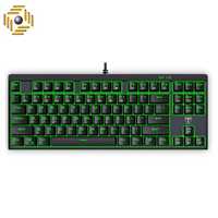 کیبورد مکانیکال گیمینگ تی دگر Corvette T-TGK302 Red Switch