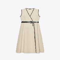 پیراهن میدی زنانه زارا BELTED LINEN BLEND MIDI DRESS | تهران زارا TehranZara