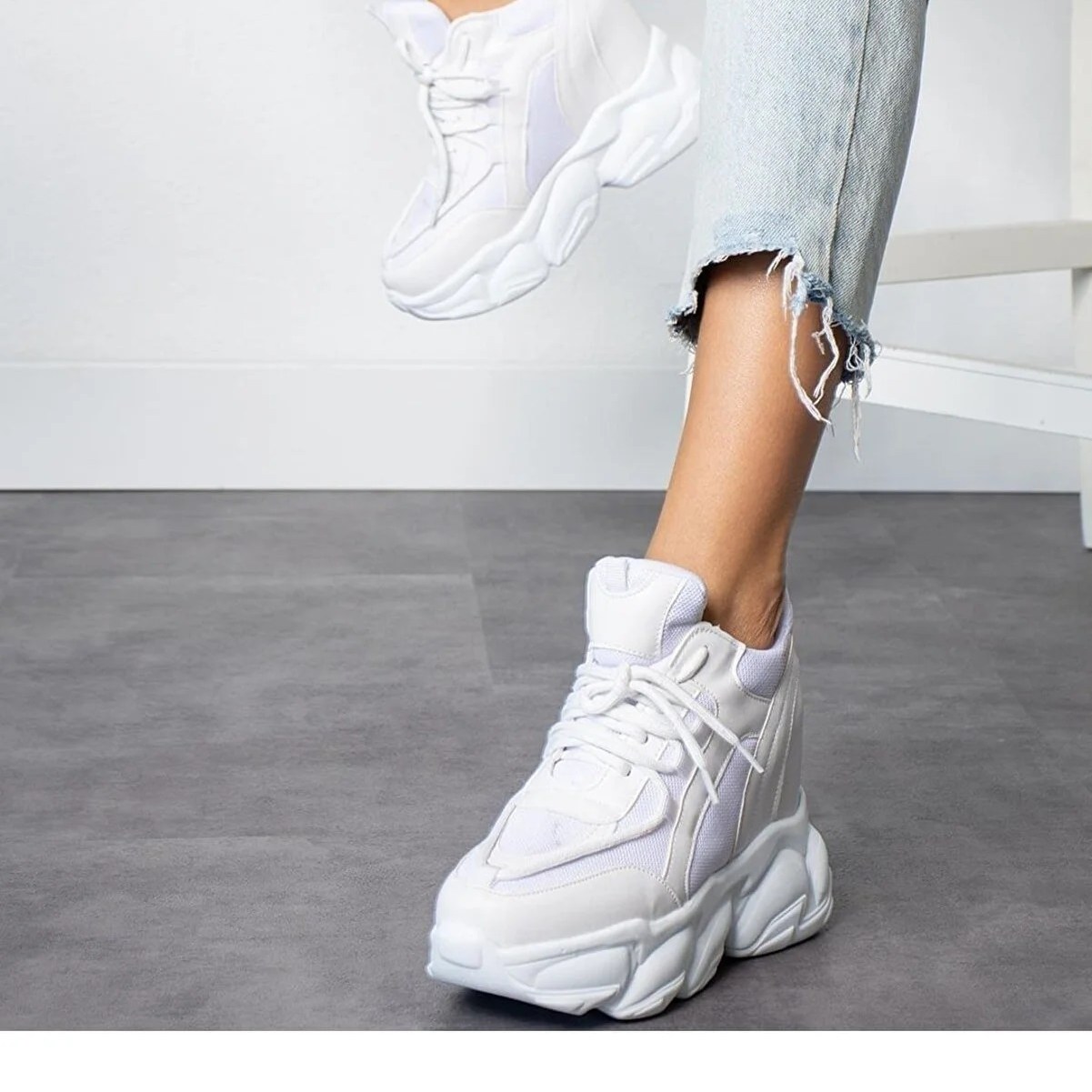 کفش دخترانه پاشنه مخفی ترک