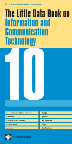 خرید و دانلود نسخه کامل کتاب The Little Data Book on Information and Communication Technology 2010