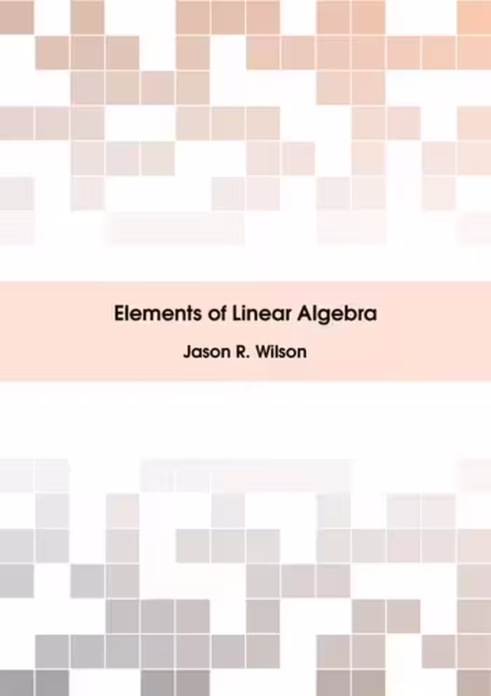 خرید و دانلود نسخه کامل کتاب Elements of Linear Algebra