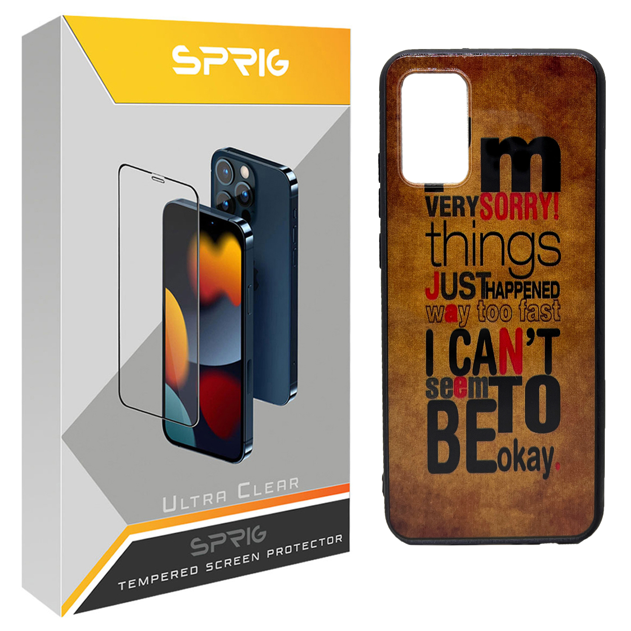   کاور اسپریگ طرح Quote مدل SPCVR مناسب برای گوشی موبایل سامسونگ Galaxy A02s