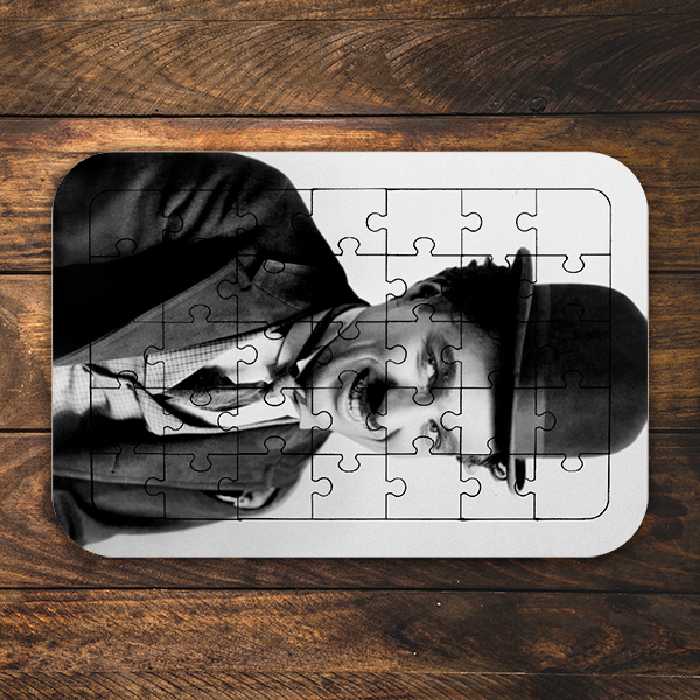 پازل 35 تکه طرح چارلی چاپلین مدل NI1479 