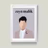 تابلو مدل minimall Zayn Malik کدm2426-b