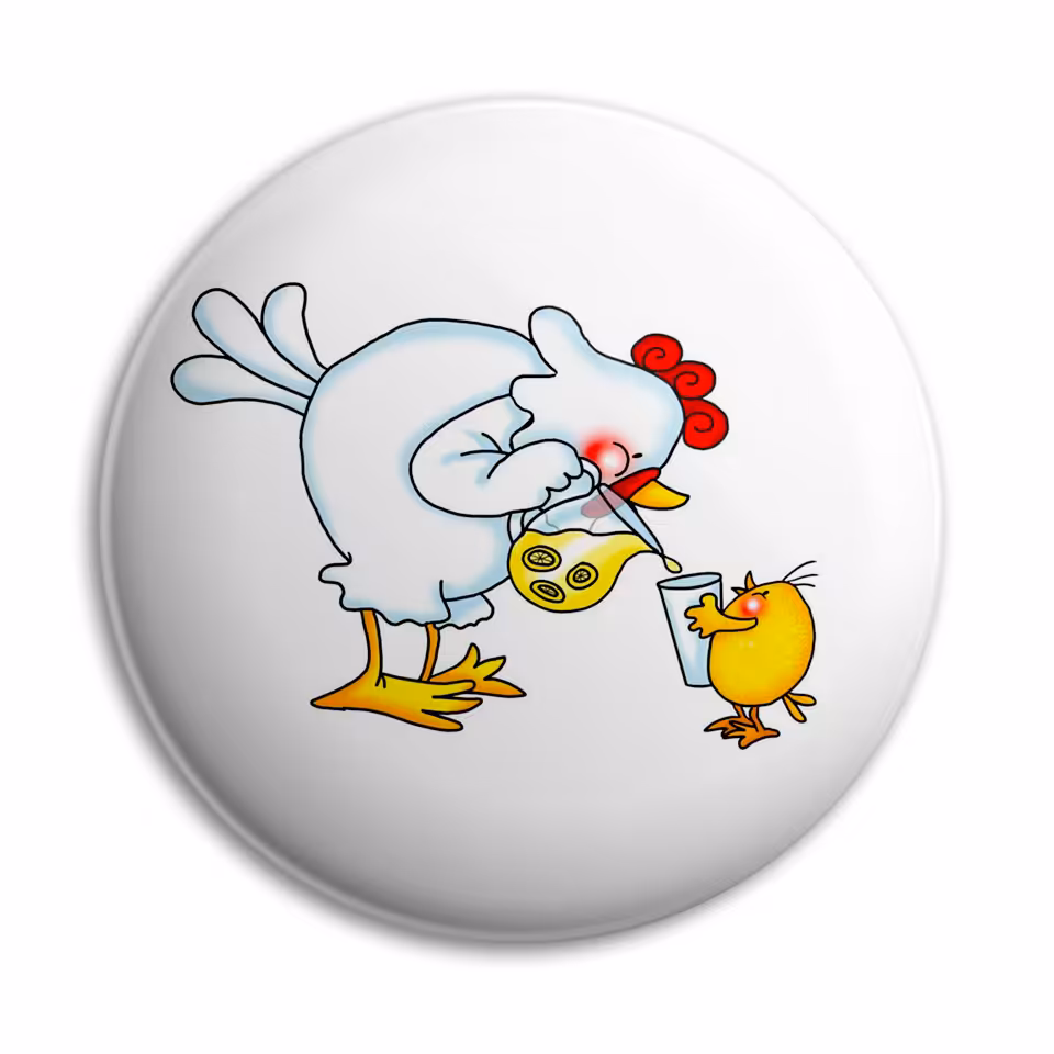 پیکسل پرمانه طرح جوجه و مرغ کد pm.6256