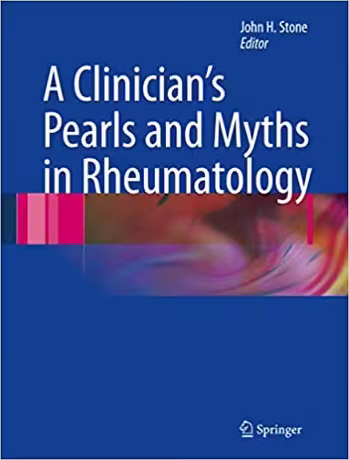 󾕇 دانلود کتاب A Clinician'S Pearls &amp; Myths In Rheumatology, 2009 - دانلود کتاب های دانشگاهی