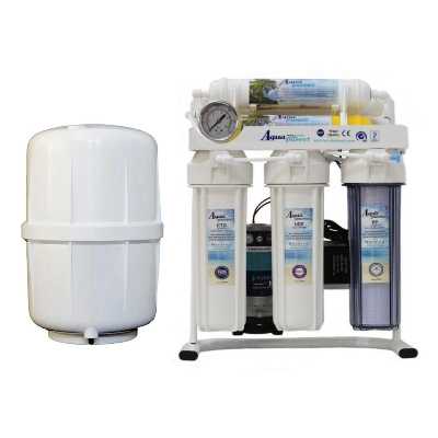 دستگاه تصفیه کننده آب آکوا پیورست مدل RO- Z 7030 به همراه شیر تصفیه و فیلتر تصفیه مجموعه 3 عددی