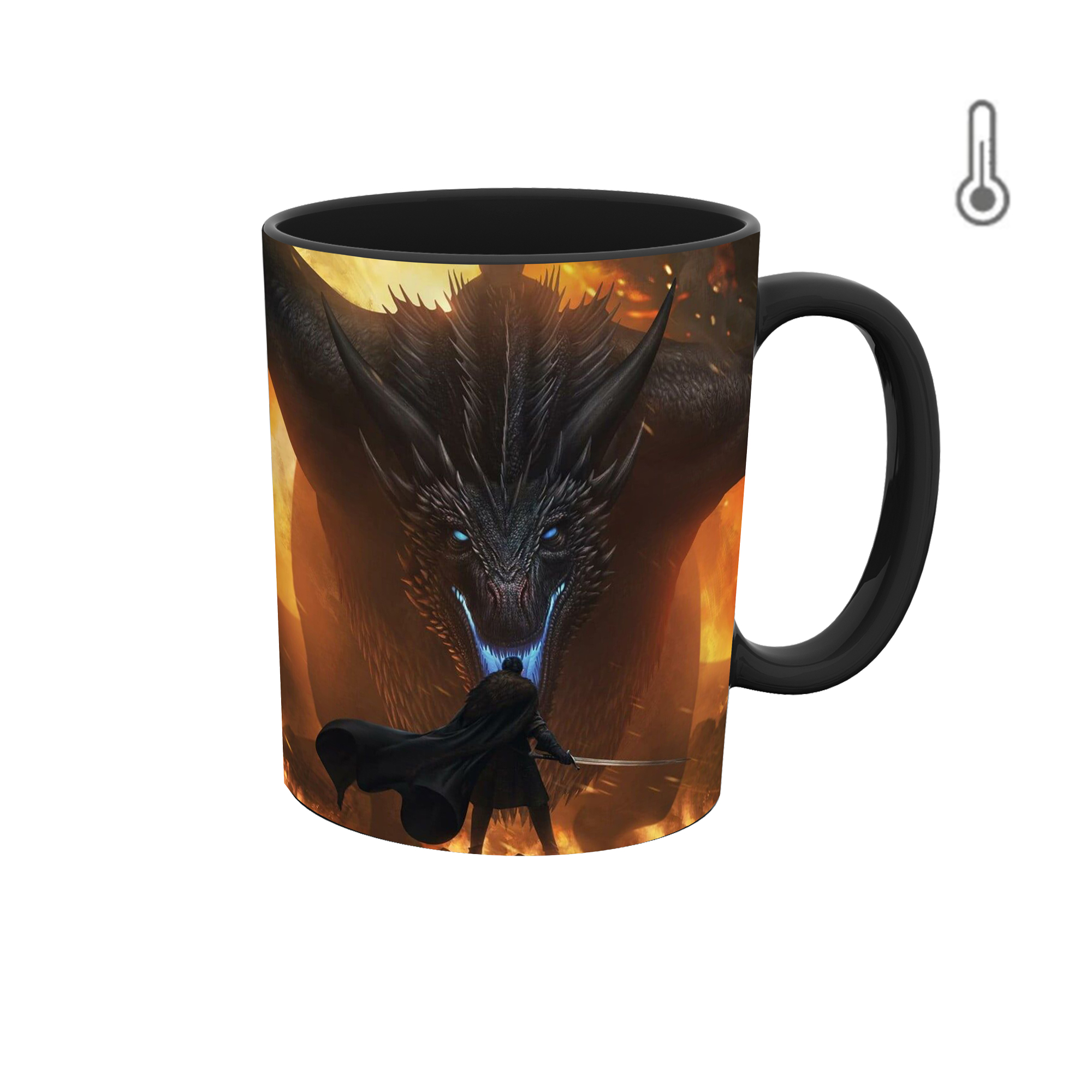 ماگ حرارتی طرح بازی تاج و تخت