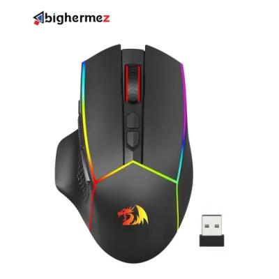 ماوس باسیم/بیسیم مخصوص بازی ردراگون مدل AXE M814 PRO RGB