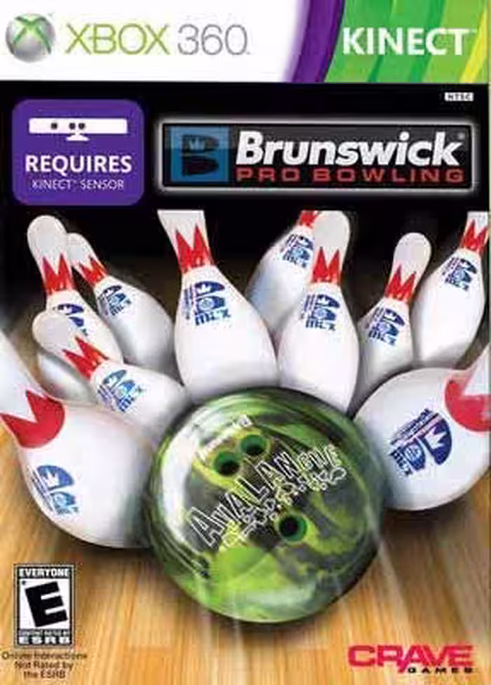 بازی کینکت کنسول Xbox360 brunswick pro bowling kinect