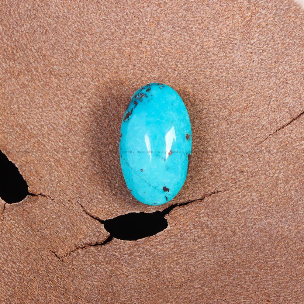 نگین فیروزه شجری کد 11485 - جواهری مشاهیر