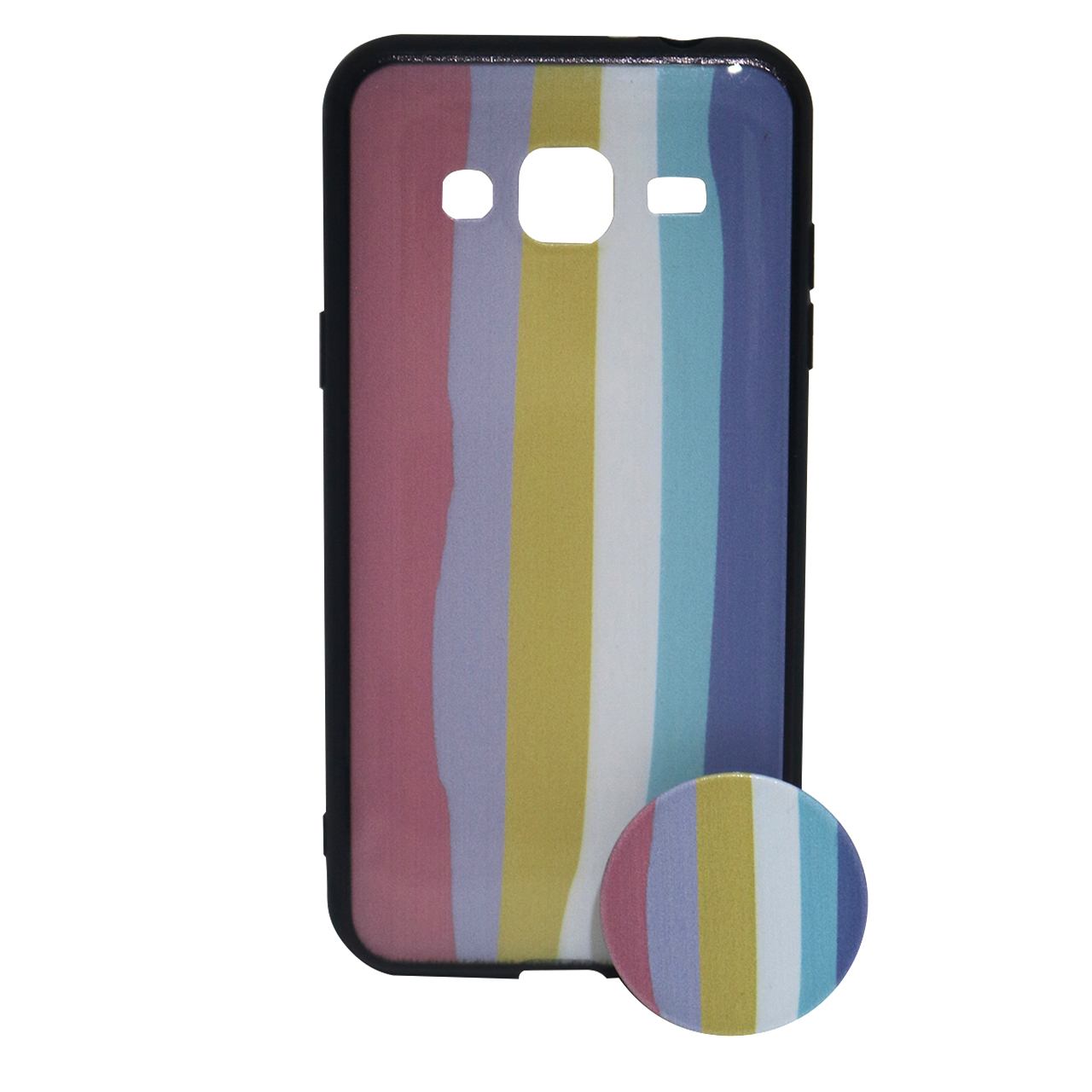 کاور کد 80361 مناسب برای گوشی موبایل سامسونگ Galaxy J3 به همراه پایه نگهدارنده