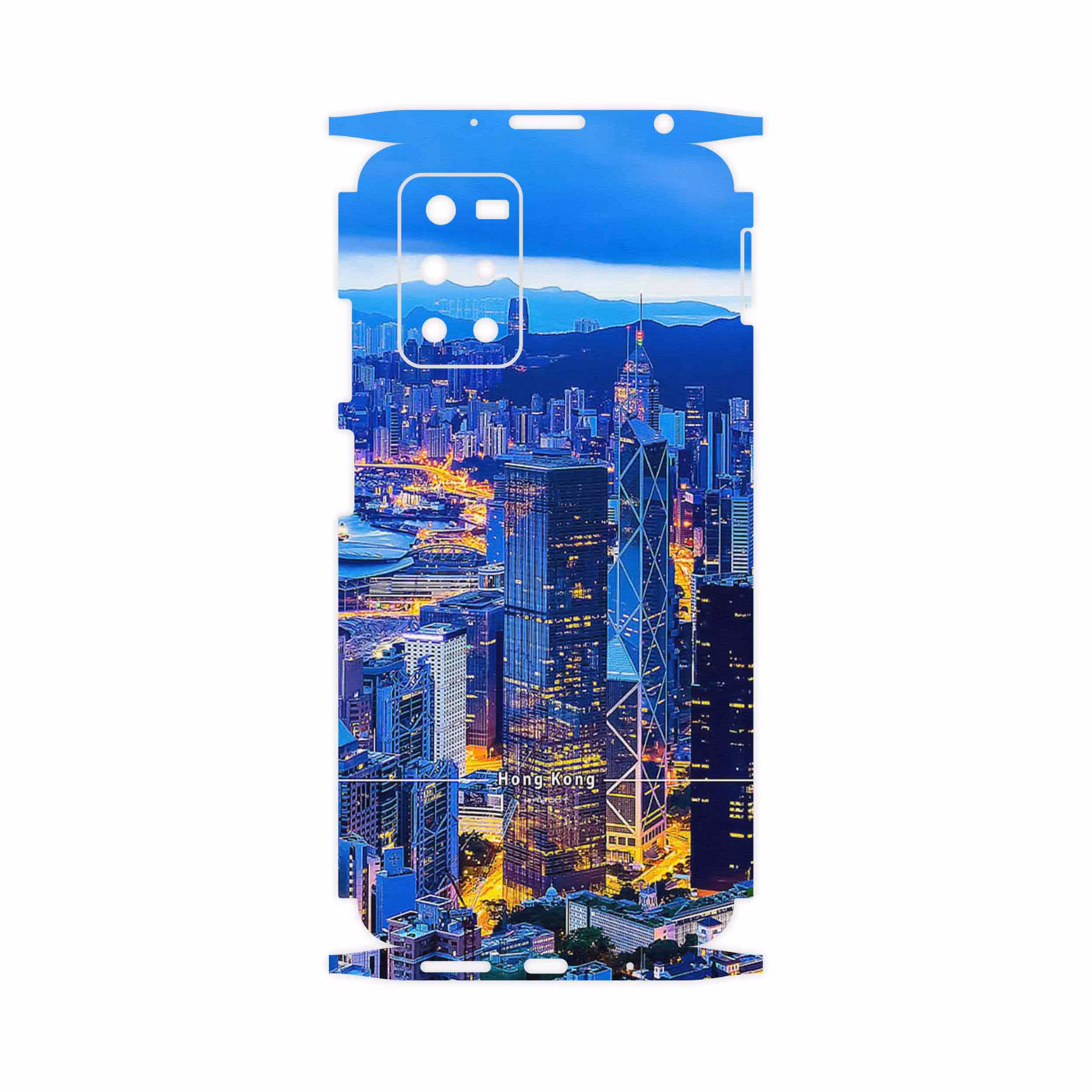 برچسب پوششی ماهوت مدل Hong Kong City-FullSkin مناسب برای گوشی موبایل شیائومی Redmi Note 11 4G