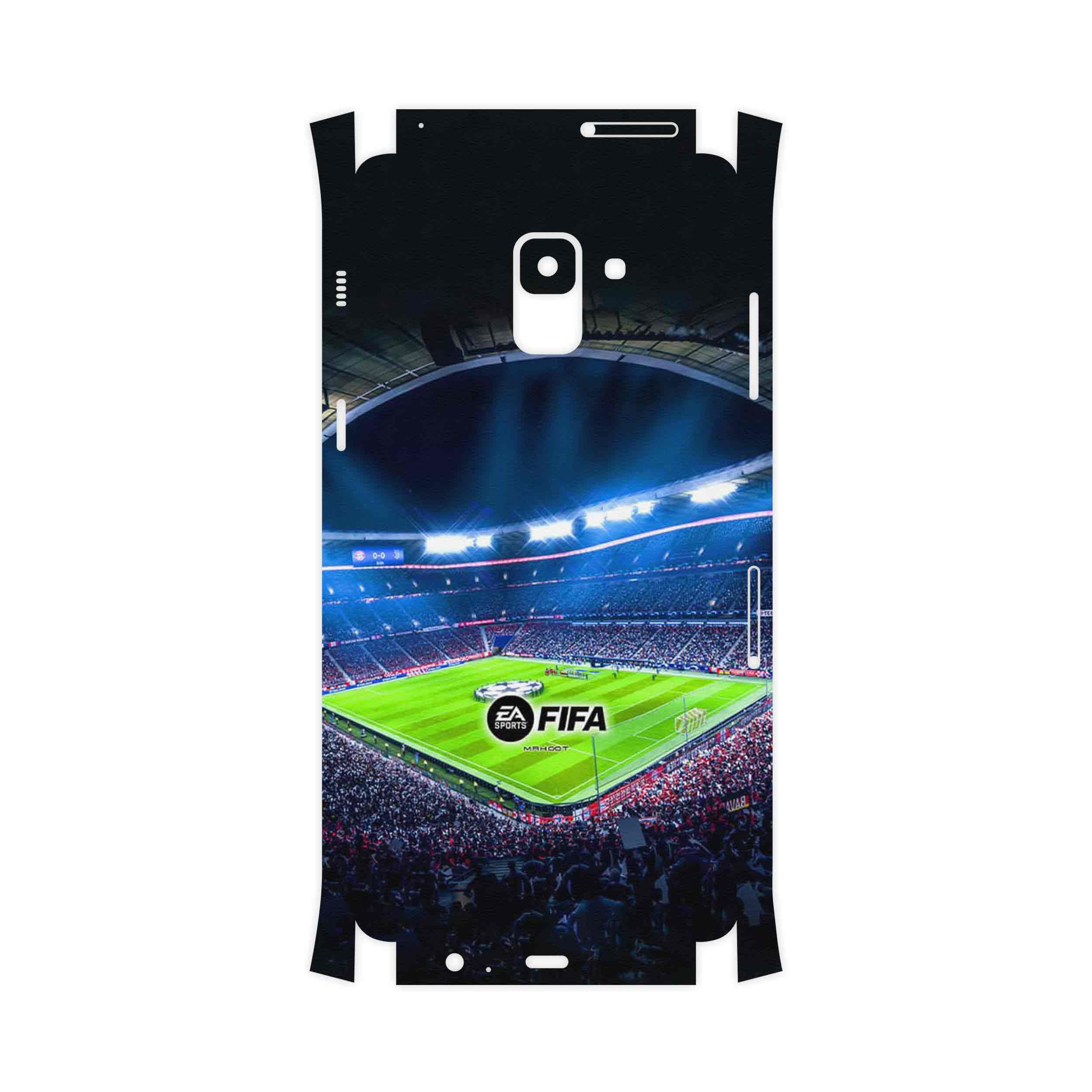 برچسب پوششی ماهوت مدل FIFA Soccer Game Series-FullSkin مناسب برای گوشی موبایل سامسونگ Galaxy A8 Plus 2018