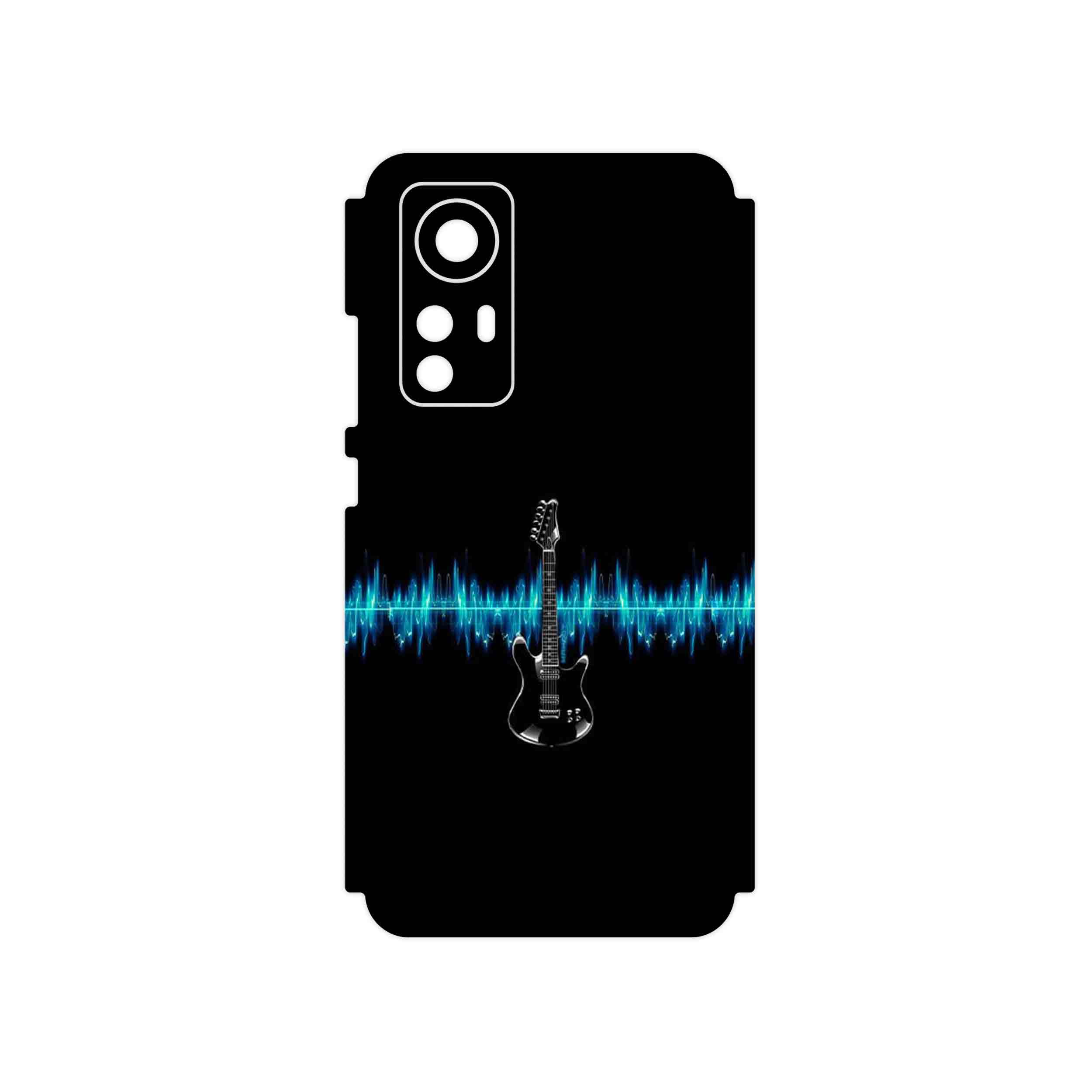 برچسب پوششی ماهوت مدل Electric Guitar مناسب برای گوشی موبایل شیائومی 12X