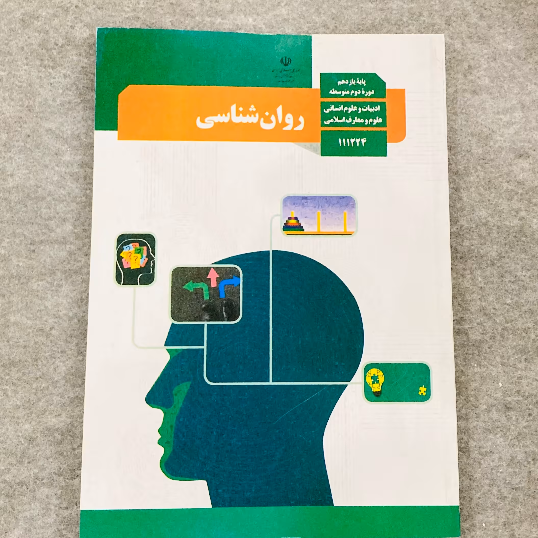 کتاب درسی روانشناسی فلسفه علوم و فنون ریاضی جامعه عربی تاریخ جغرافیا یازدهم جدید