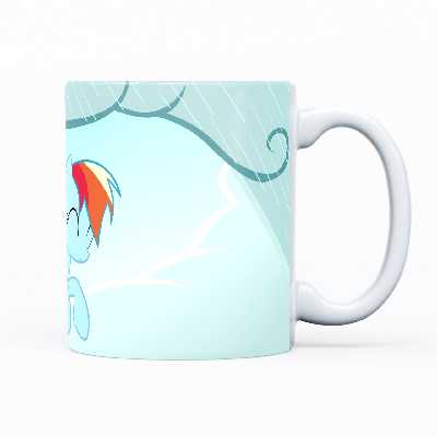 ماگ طرح پونی مدل Darlym050