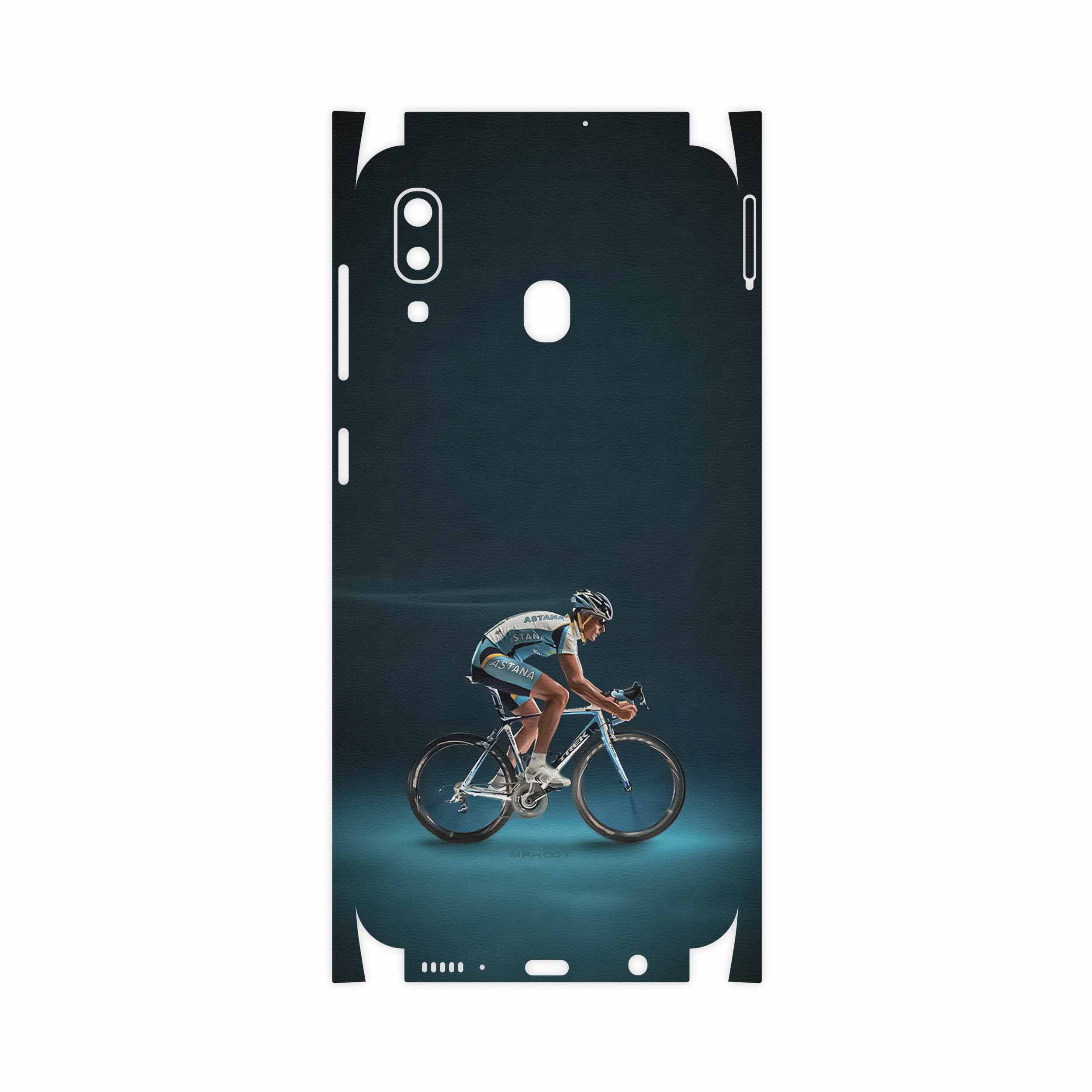 برچسب پوششی ماهوت مدل Road cycling-FullSkin مناسب برای گوشی موبایل سامسونگ Galaxy A20