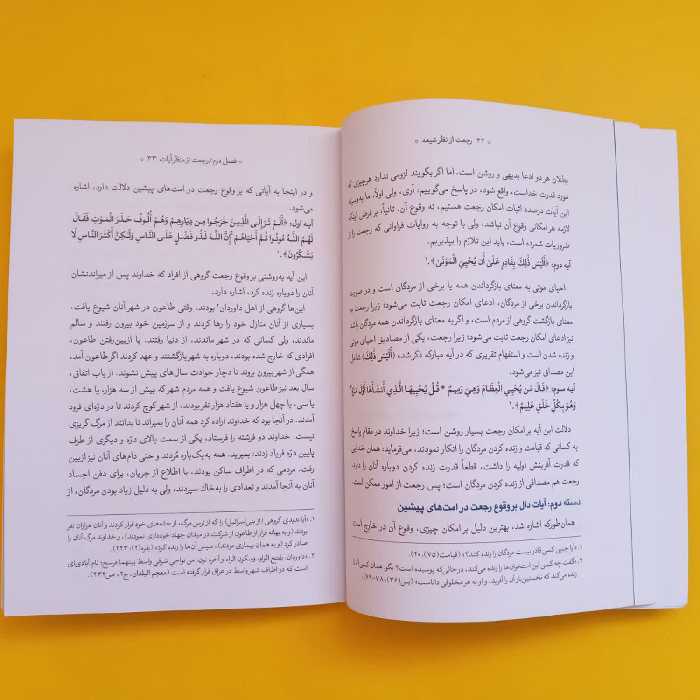 کتاب رجعت از نظر شیعه اثر آیت الله نجم الدین طبسی انتشارات جمکران