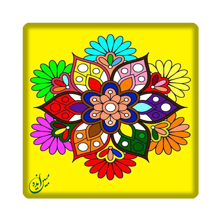 کاشی مبین ایده مدل گل kh10 کد 476