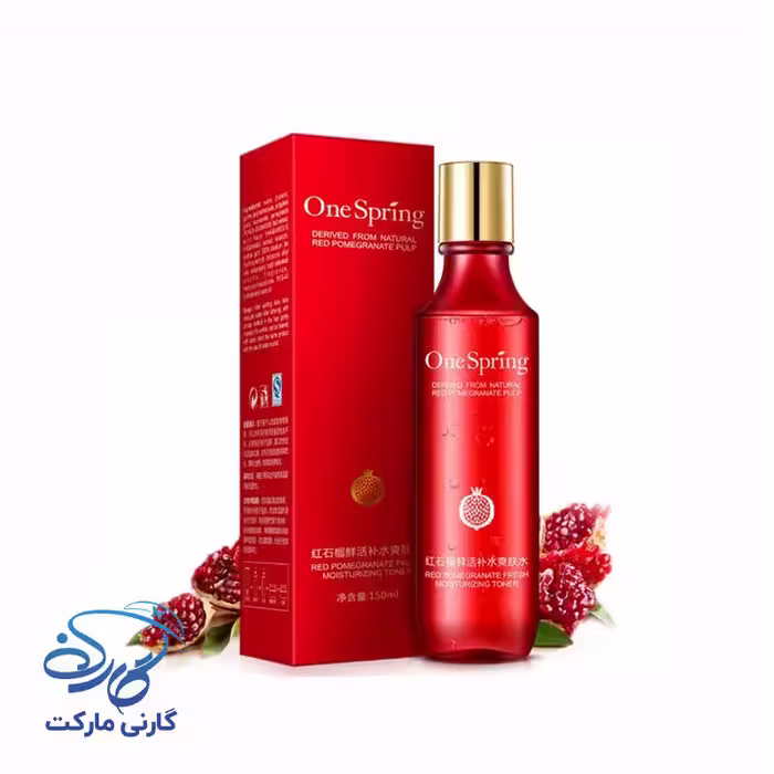 تونر آبرسان انار قرمز وان اسپرینگ
