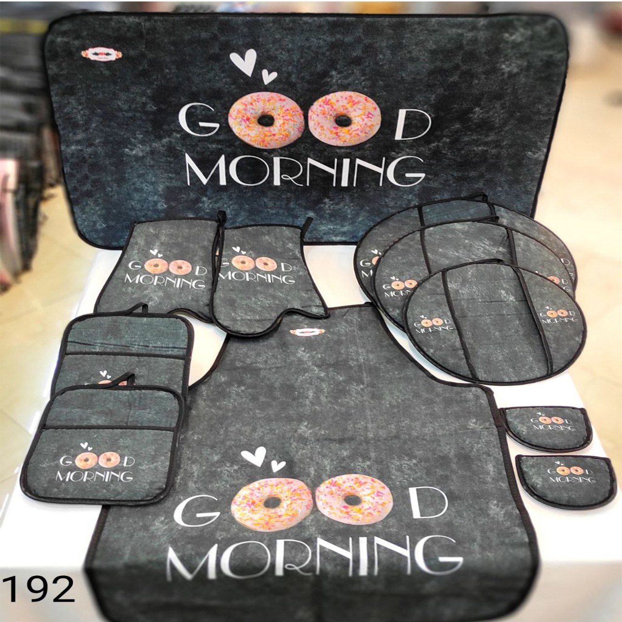 سرویس دم کنی عروس 11 پارچه آشپزخانه KH کد 192 (دمکنی)