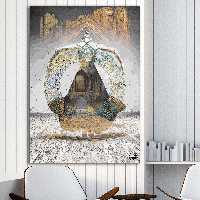 تابلو بوم چارگوش مدل 2927