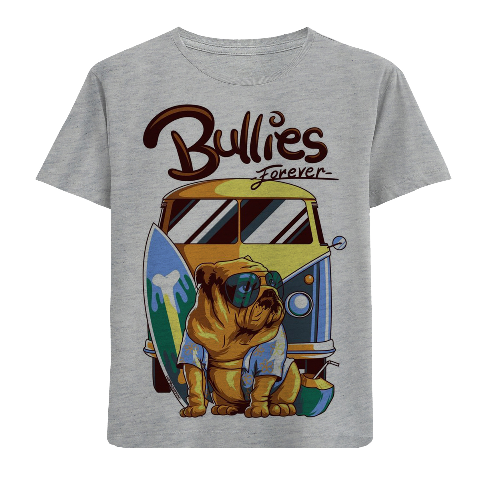 تی شرت بچگانه مدل سگ و ماشین F50