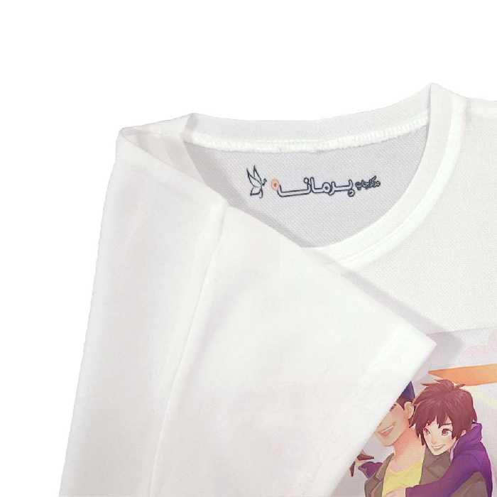 تی شرت بچگانه پرمانه طرح ابر قهرمان کد pmt.3531