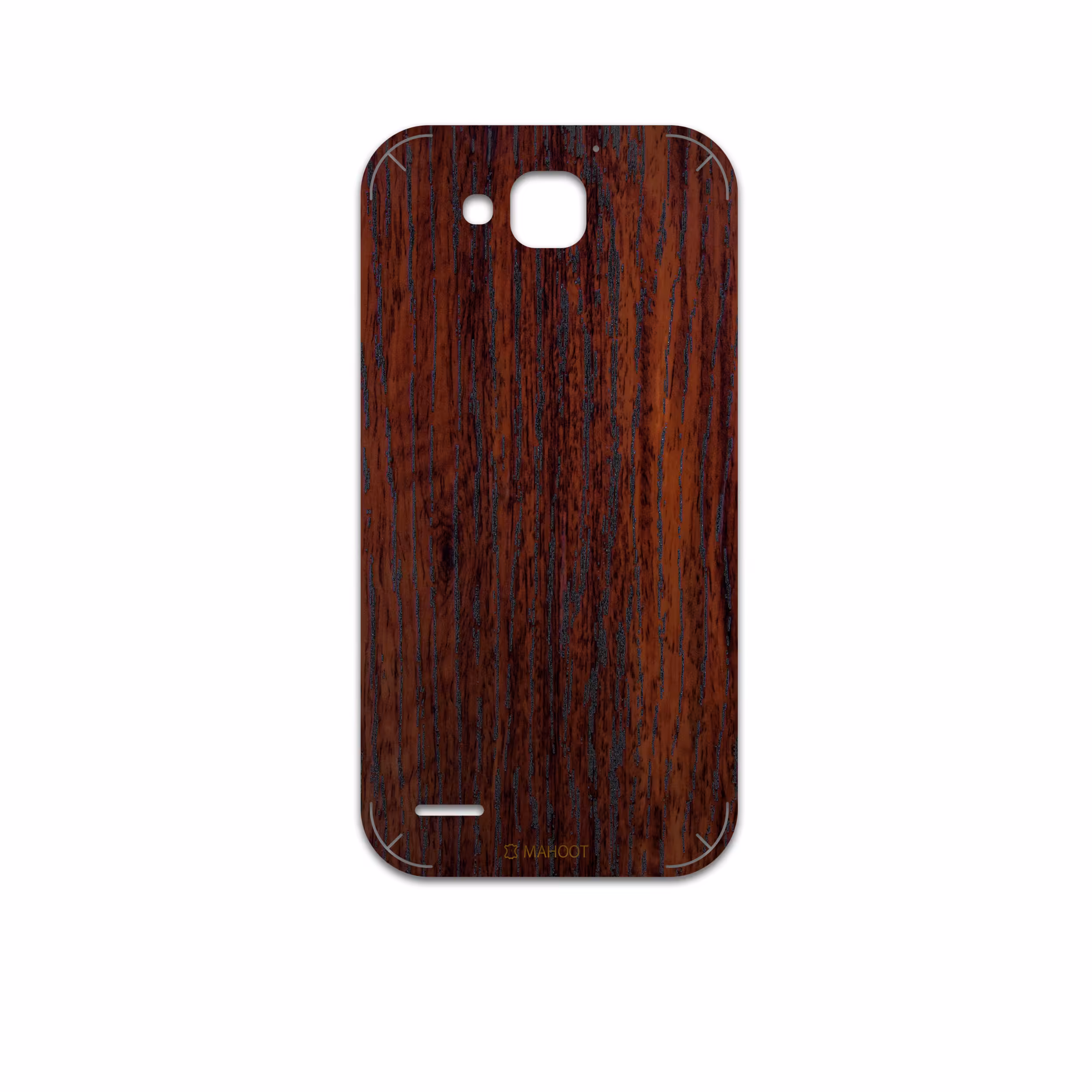 برچسب پوششی ماهوت مدل Red-Wood مناسب برای گوشی موبایل آنر 3X G750