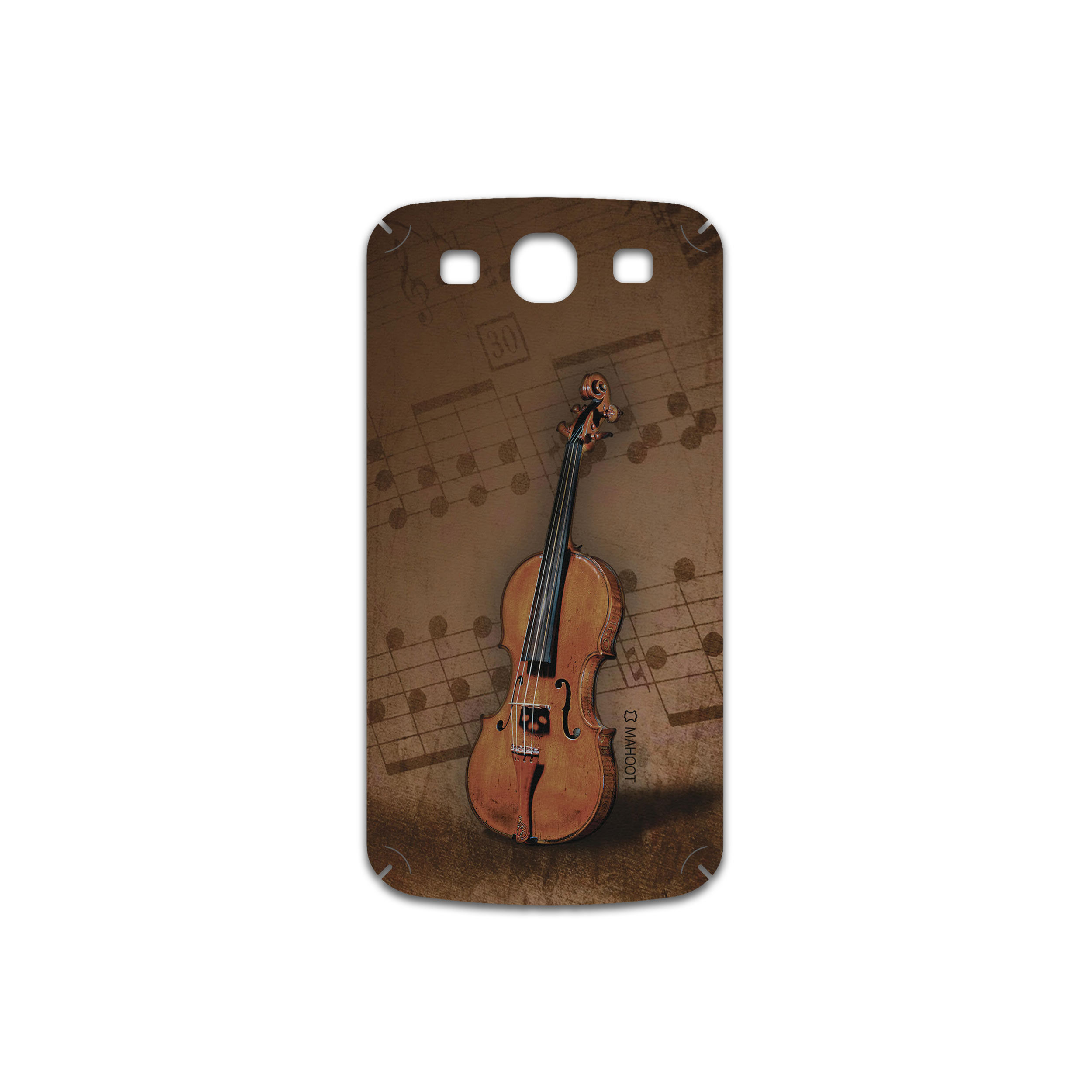 برچسب پوششی ماهوت مدل Violin-Instrument مناسب برای گوشی موبایل سامسونگ Galaxy S3 Neo