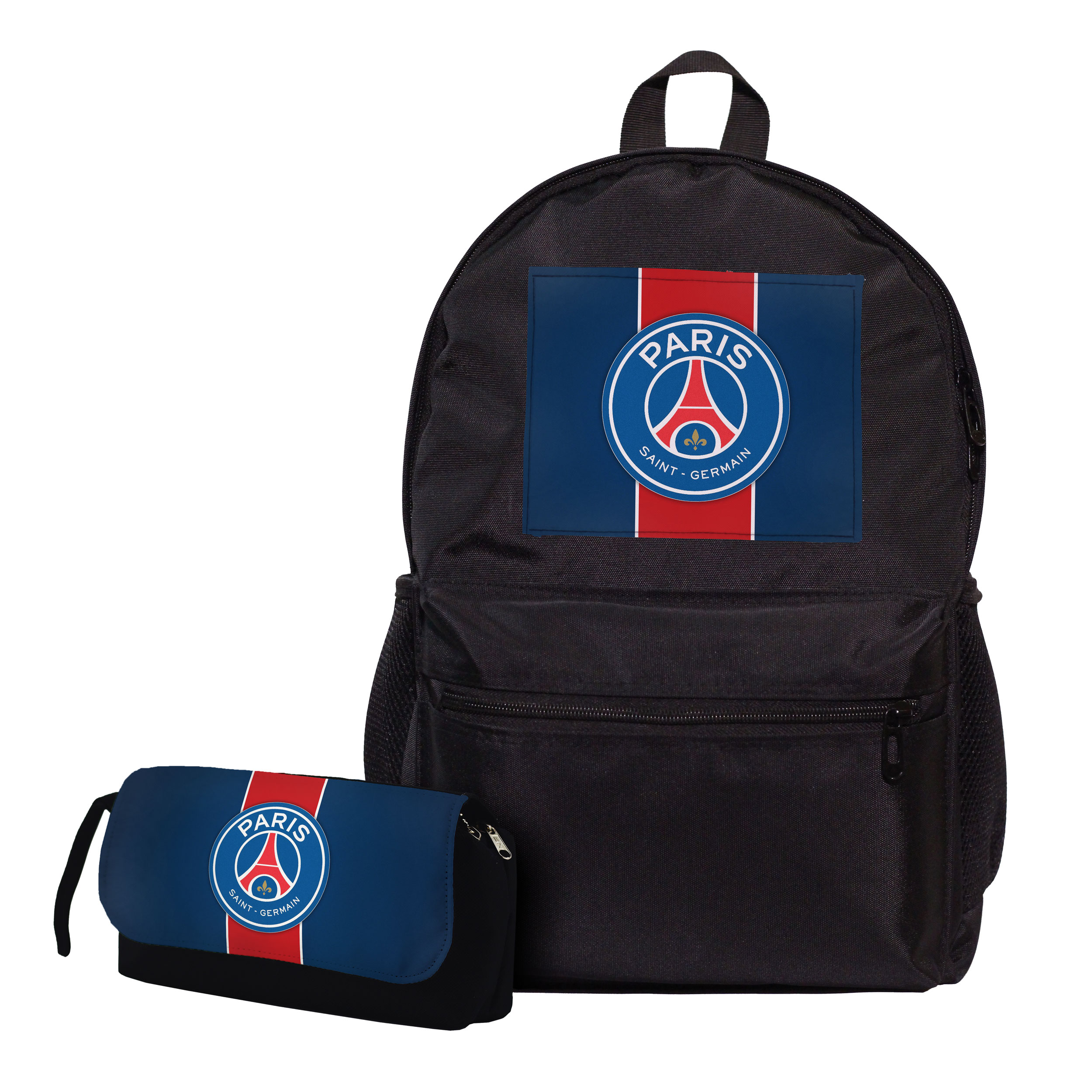 کوله پشتی طرح پاریس سن ژرمن کد Paris Saint Germain به همراه جامدادی