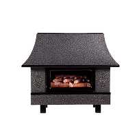 بخاری گازی شومینه ای نیک کالا 24000 مدل آذر MC24