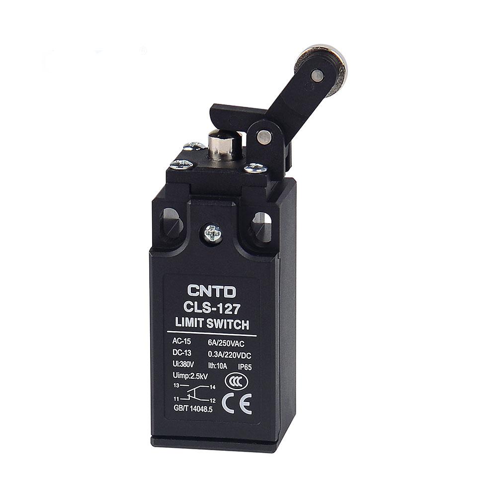 لیمیت سوئیچ قرقره دار یک طرف باکالیت CNTD مدل CLS-127