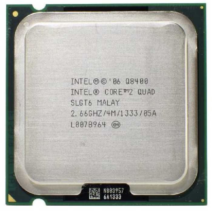 پردازنده Intel Core2 Quad Q8400 (تری)