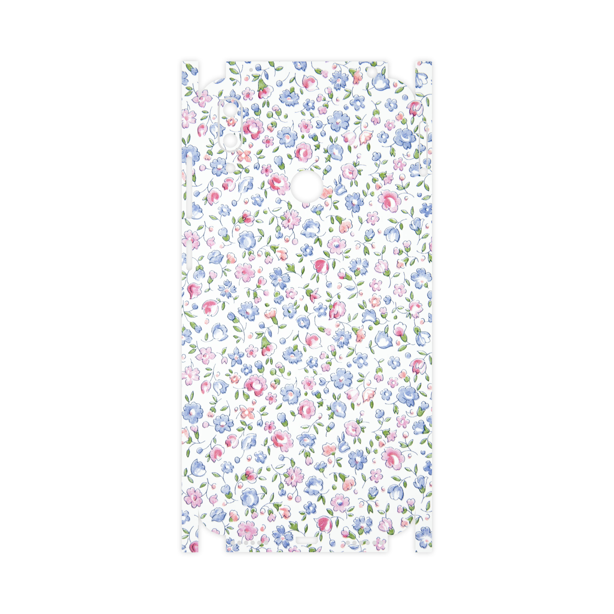 برچسب پوششی ماهوت مدل Painted-Flowers-FullSkin مناسب برای گوشی موبایل هوآوی Y7 Prime 2019